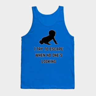 I try to escape when no one is looking (MD23KD001) Tank Top